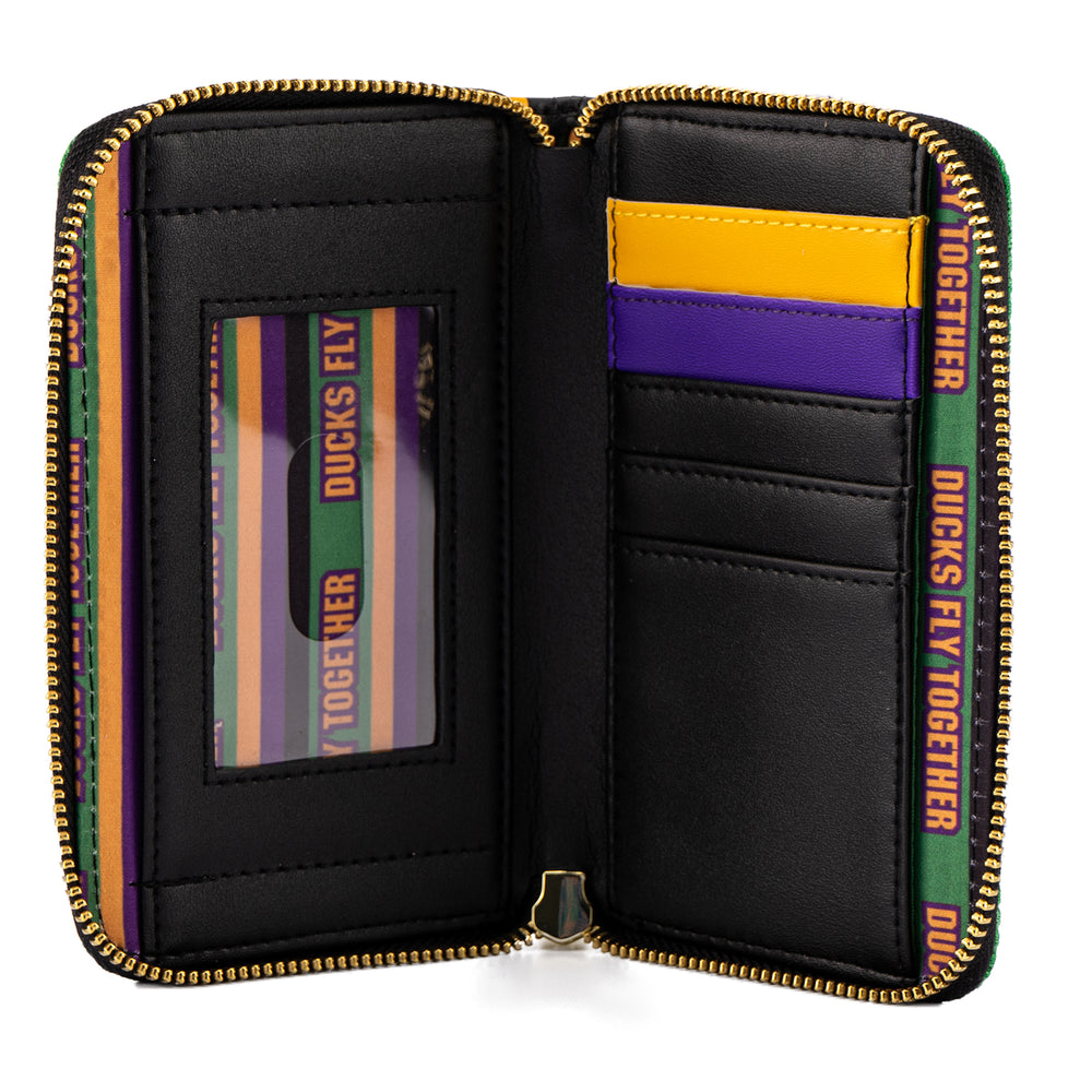 LACC 2021 Virtual Con Exclusive - Disney The Might Ducks Cosplay Zip Around Wallet Inside View-zoom