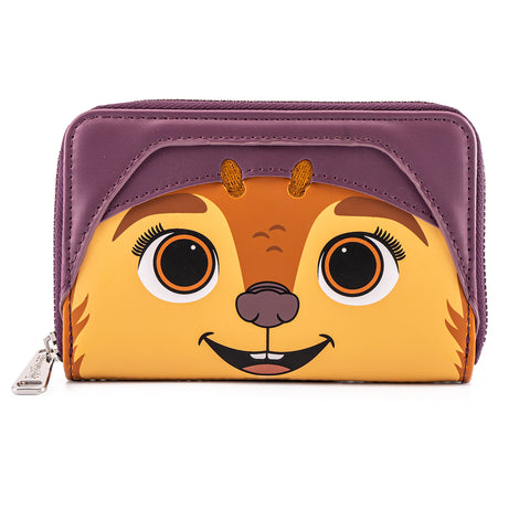 Raya and the Last Dragon Tuk Tuk Cosplay Zip Around Wallet Front View