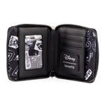 Villains Club Zip Around Wallet Inside View