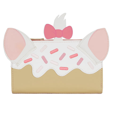 Marie Sprinkle Cupcake Cosplay Flap Wallet Front View